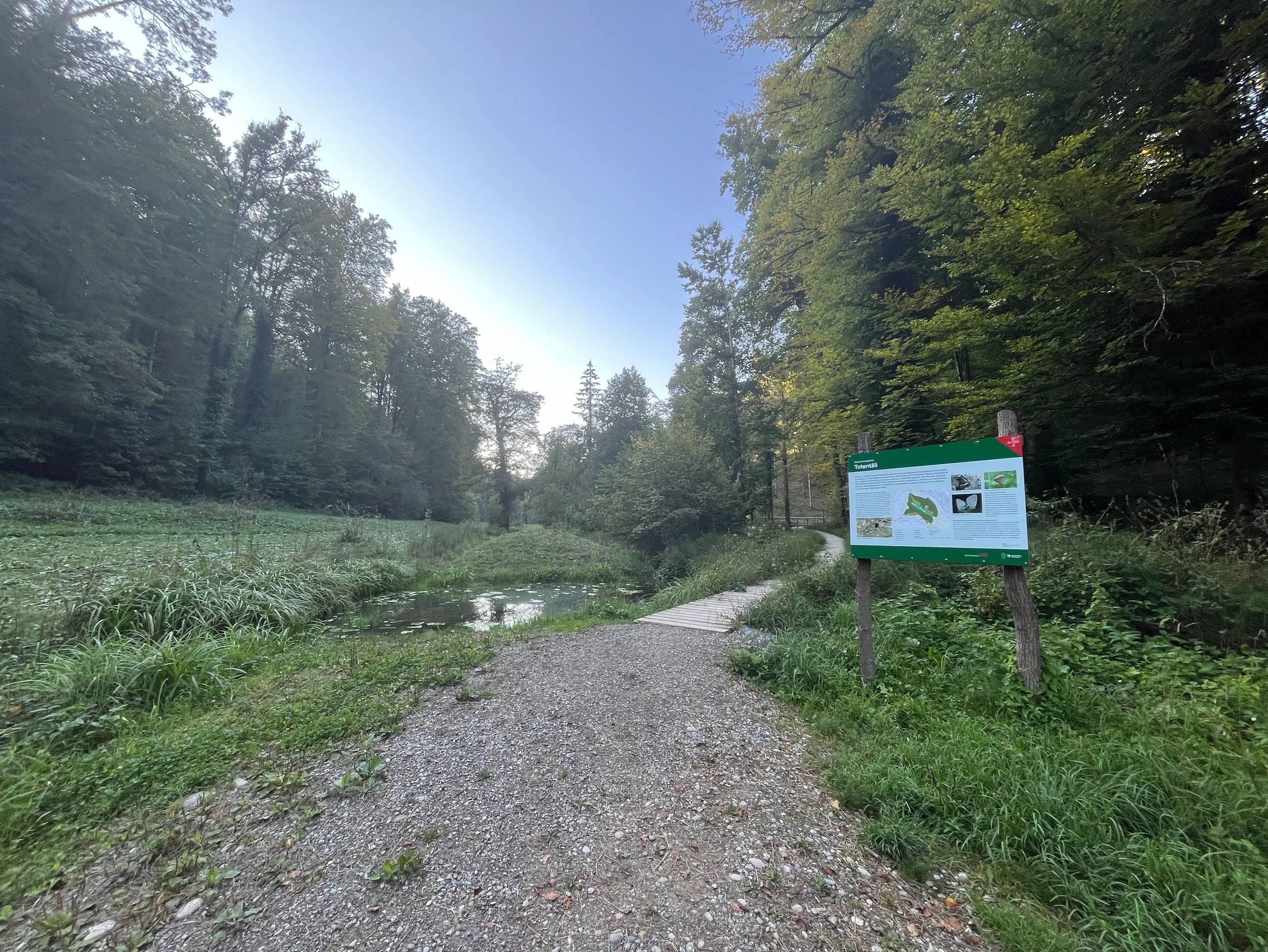 The Totentali Wetlands outside of Winterthur