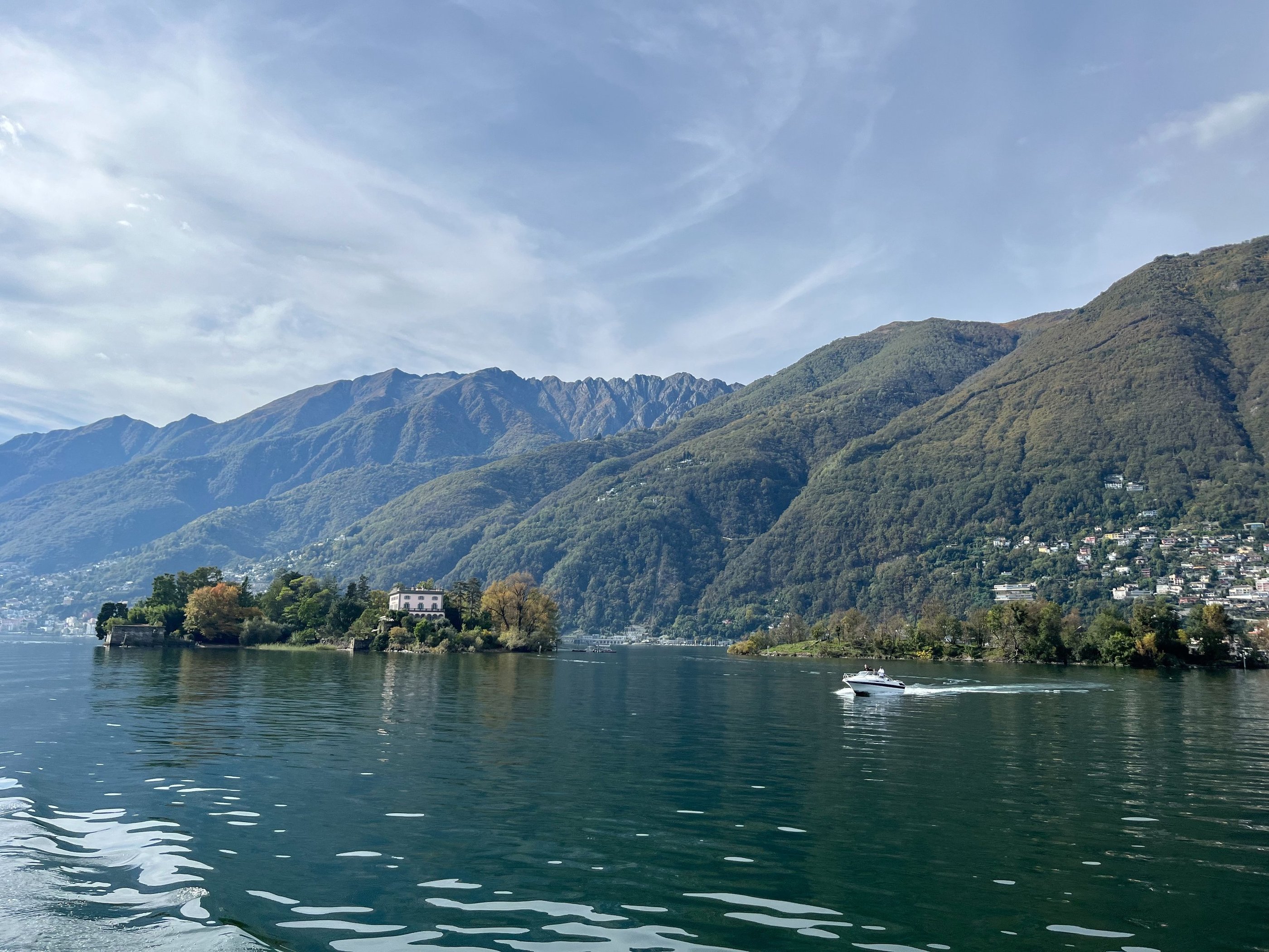 Brisaggo Islands outside of Ascona
