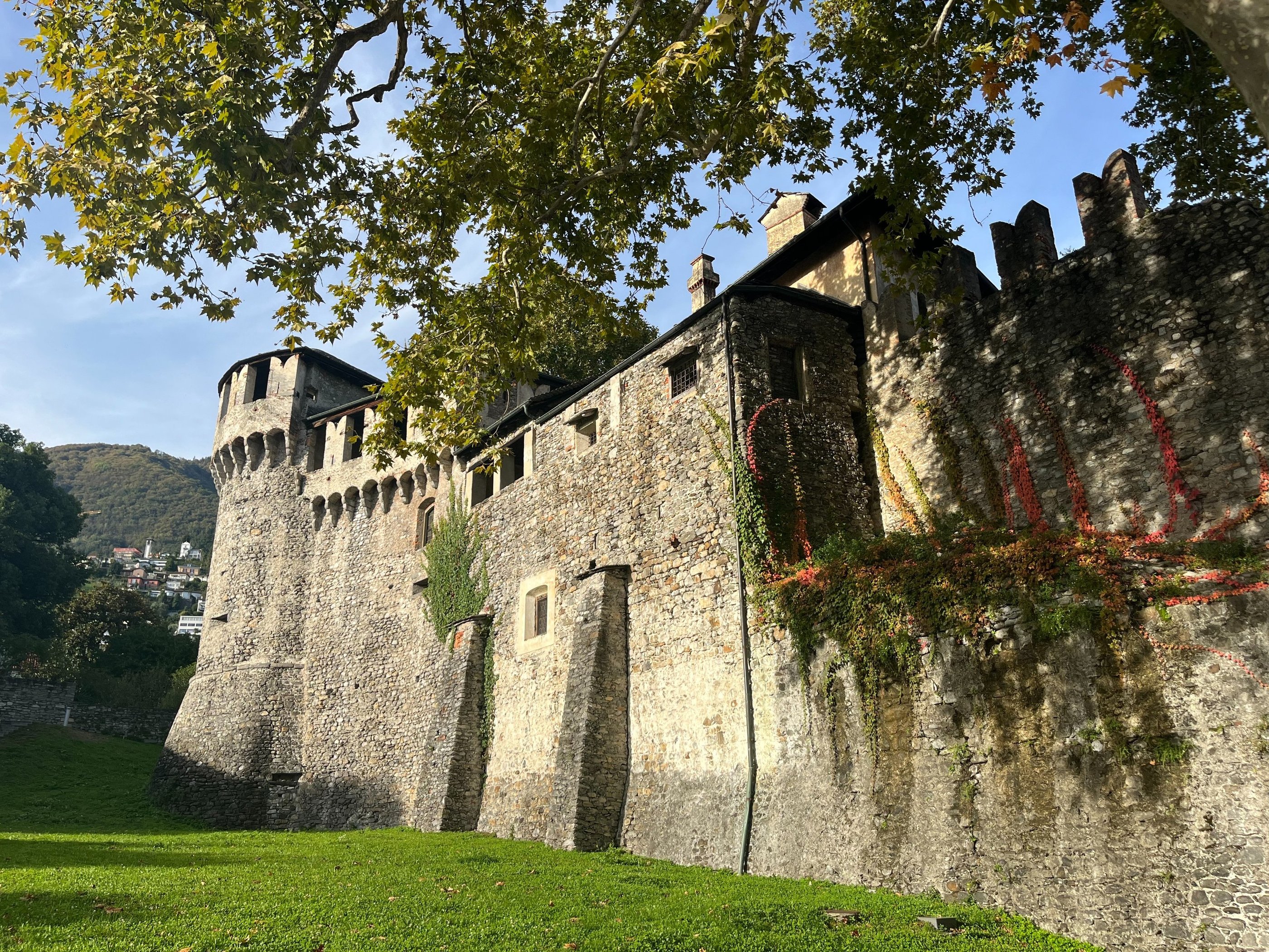 Visconteo Castle in Locarno