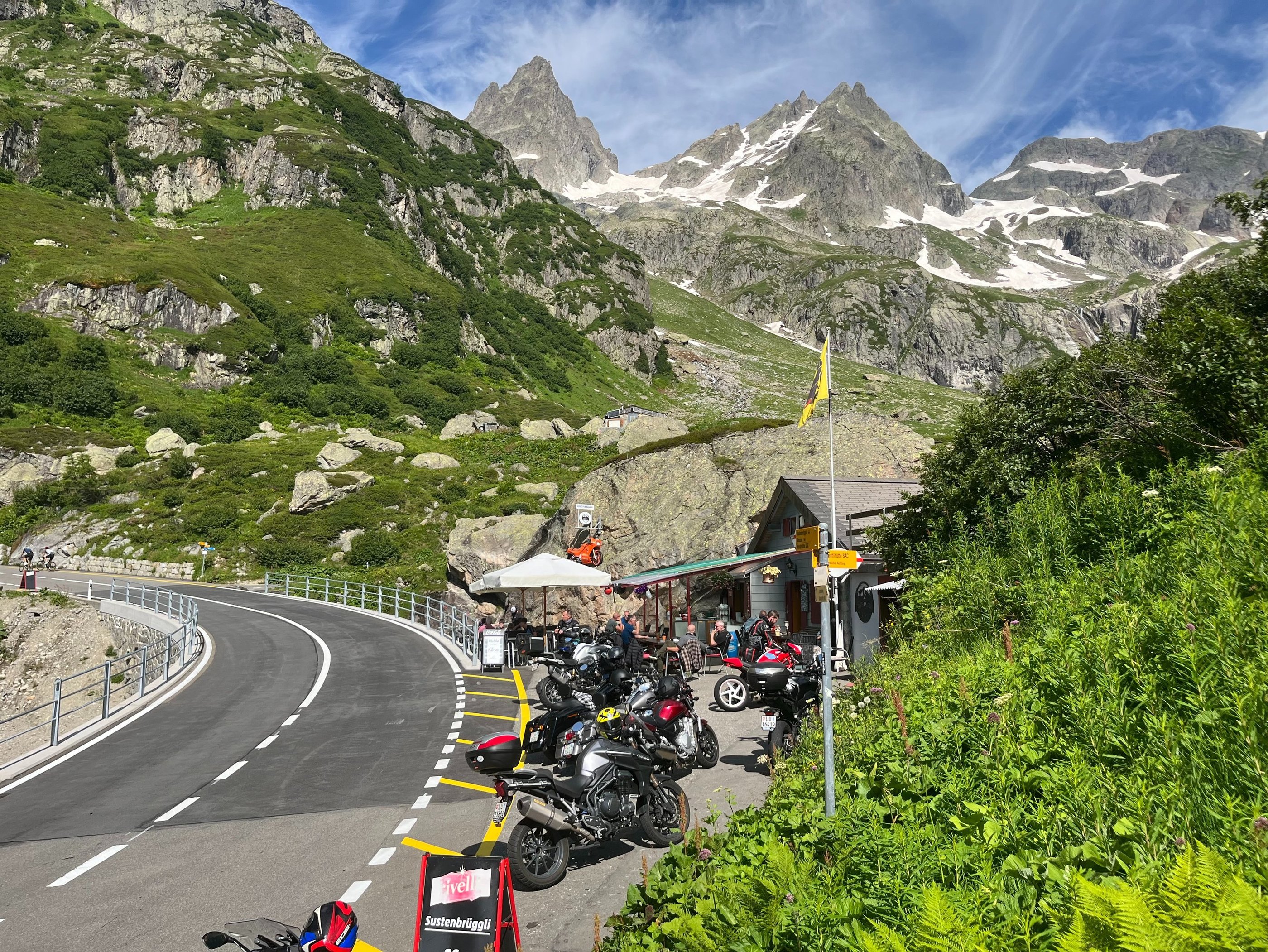 The restaurant at Sustenbrüggli