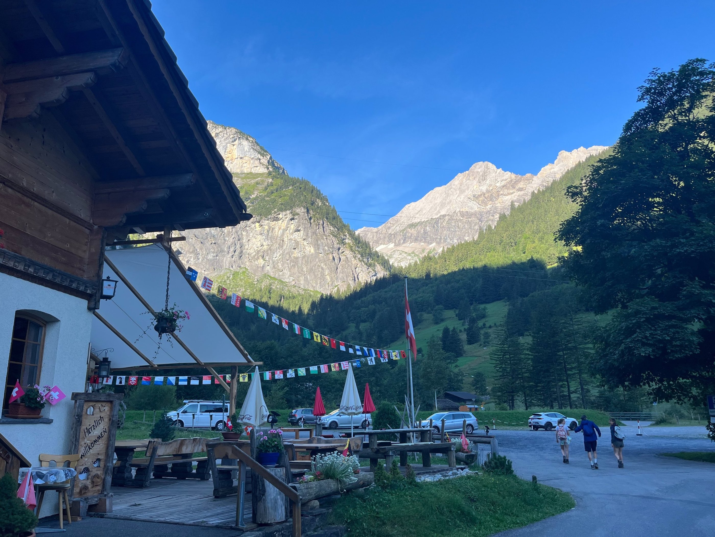 Sunnenbüel Talstation in Kandersteg