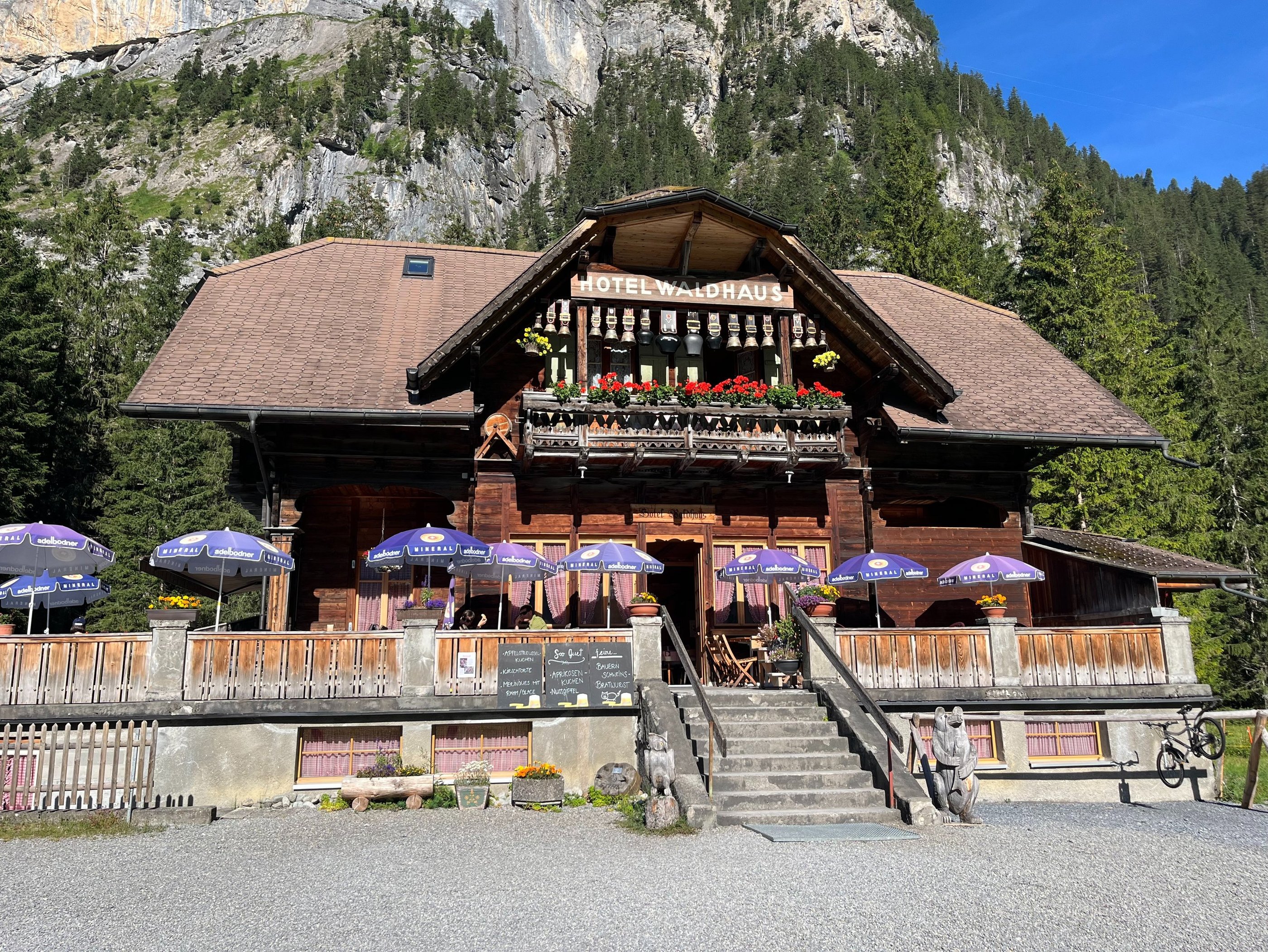 Hotel Waldhaus in the Lower Gasterntal