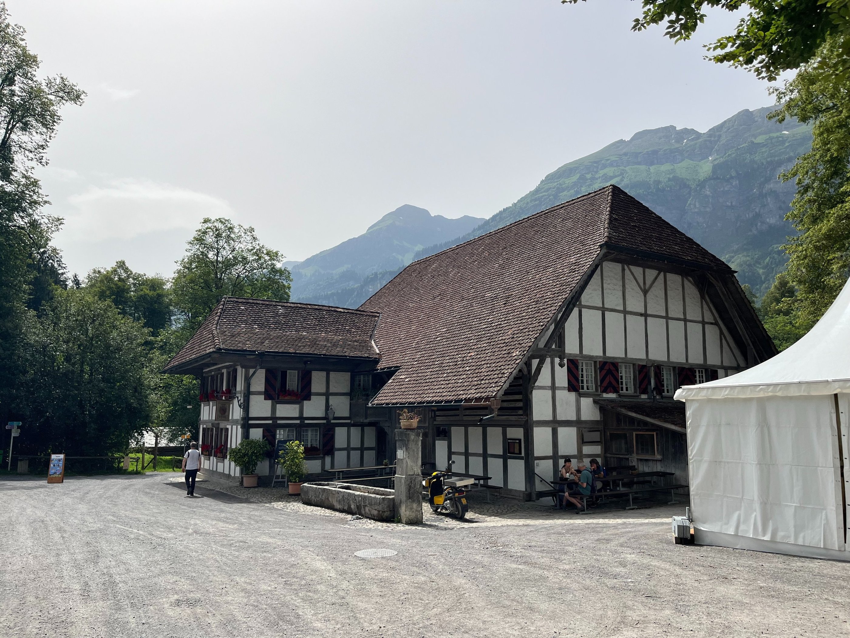 Alter Bären Restaurant at Ballenberg, Switzerland's Open-Air Museum