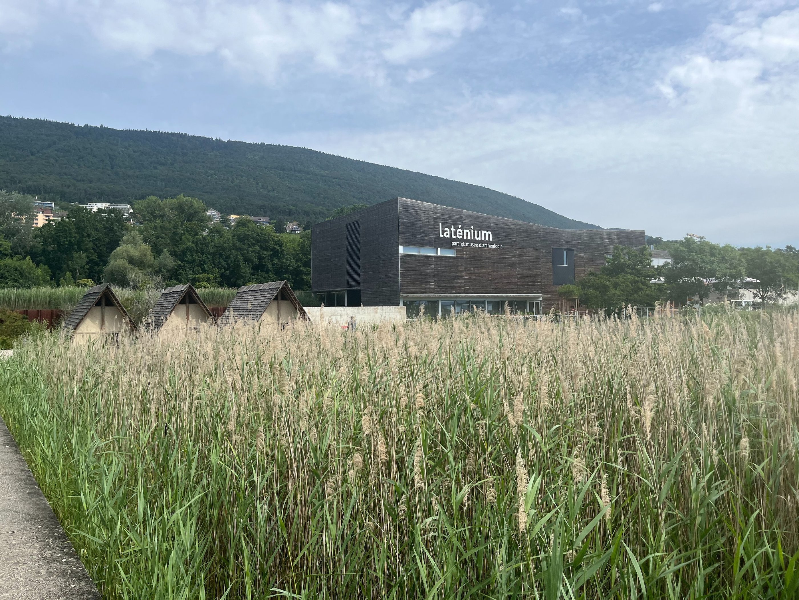 The Laténium museum in Neuchâtel Switzerland
