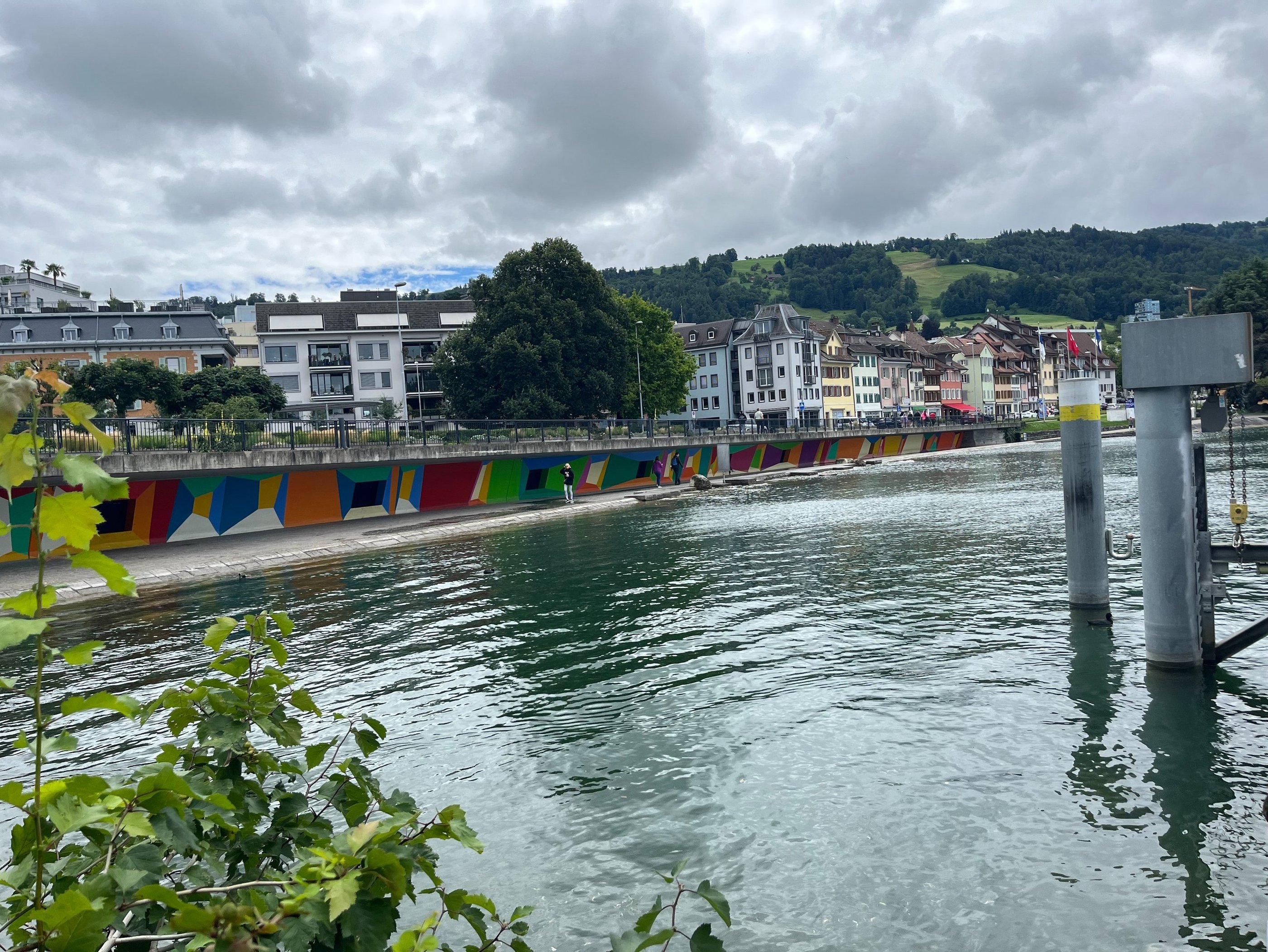 Katastrophenbucht in Zug Switzerland