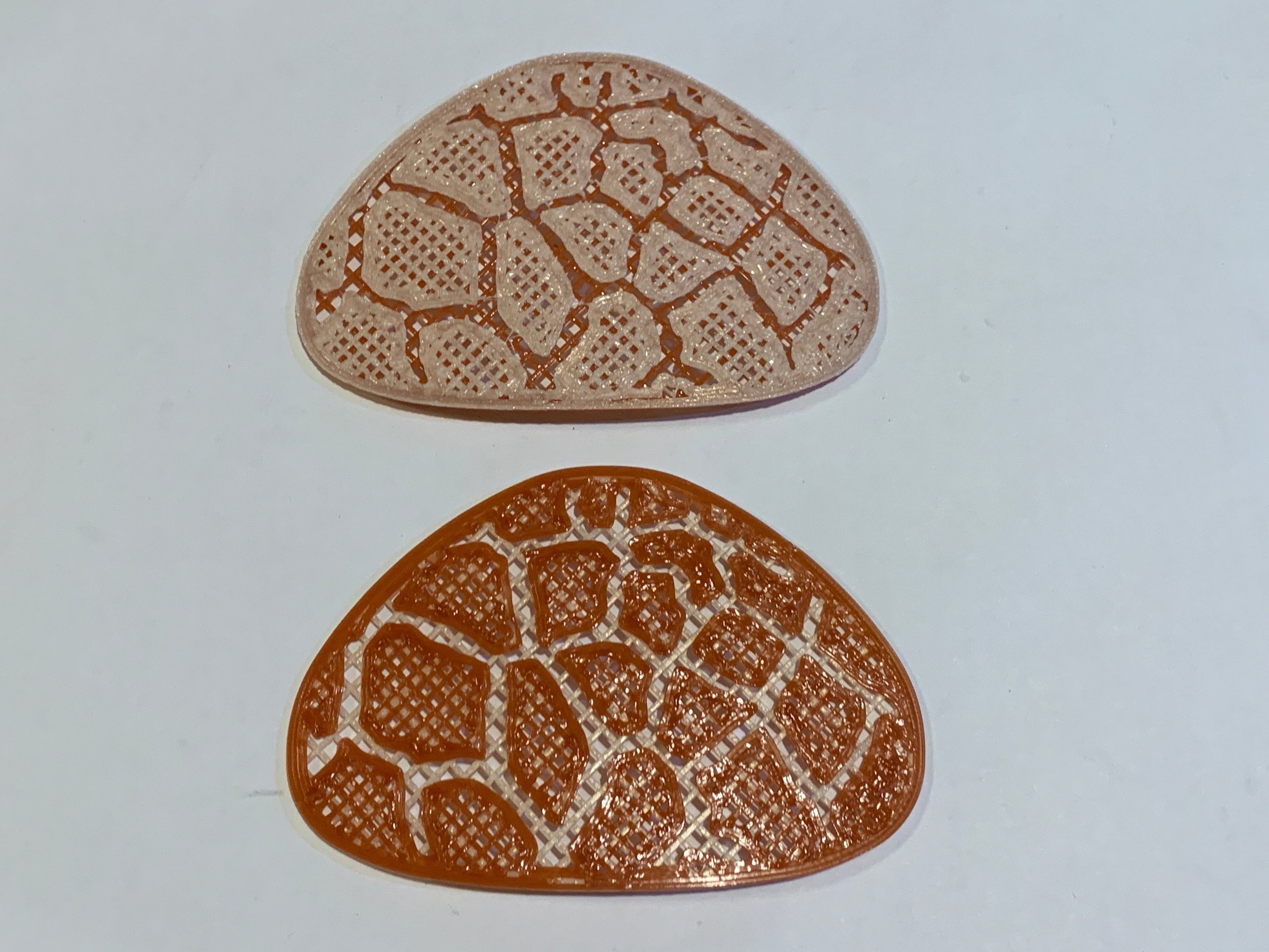Giraffe pattern decoration for Flo mask