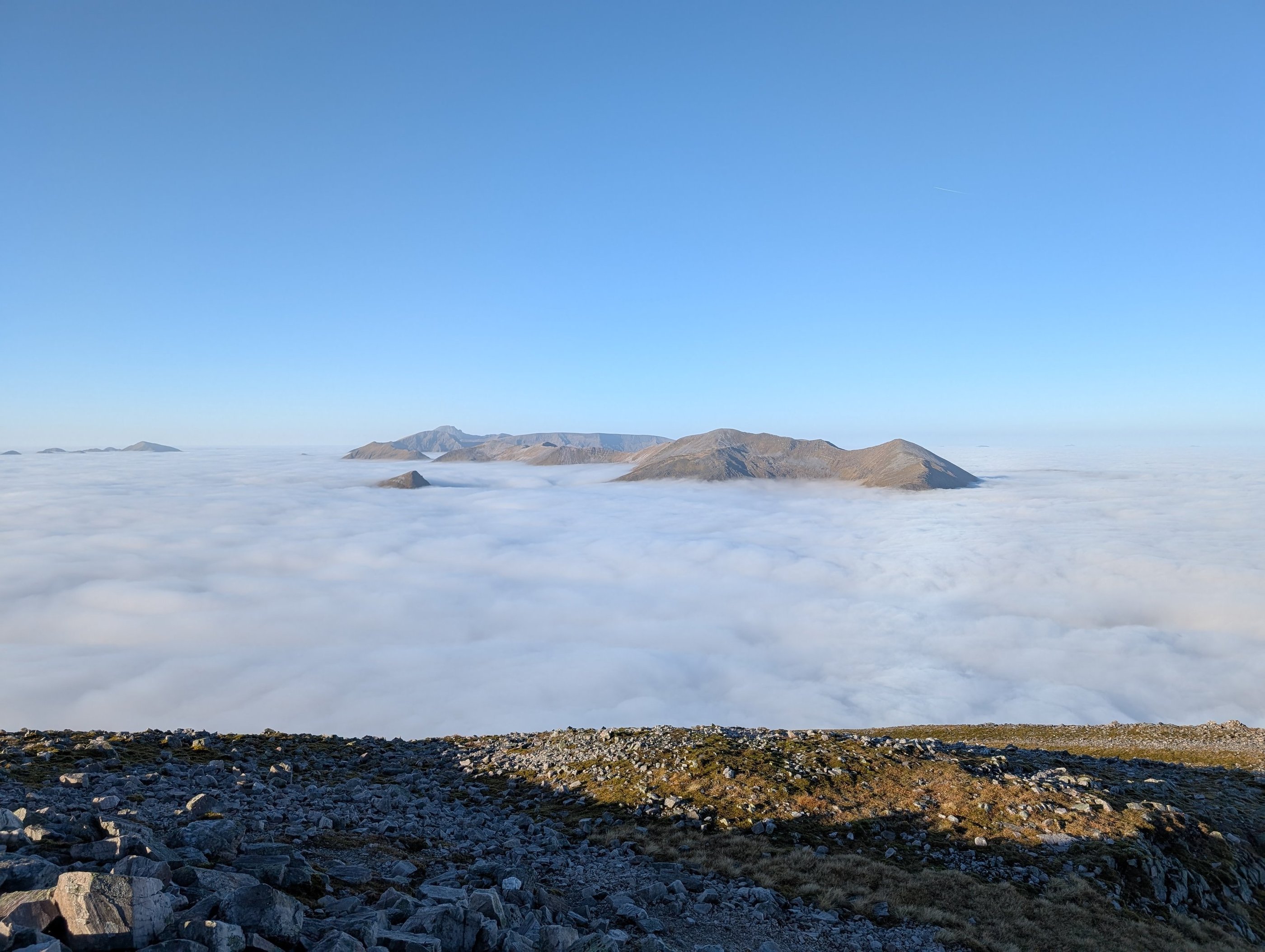 Ben Nevis temperature inversion