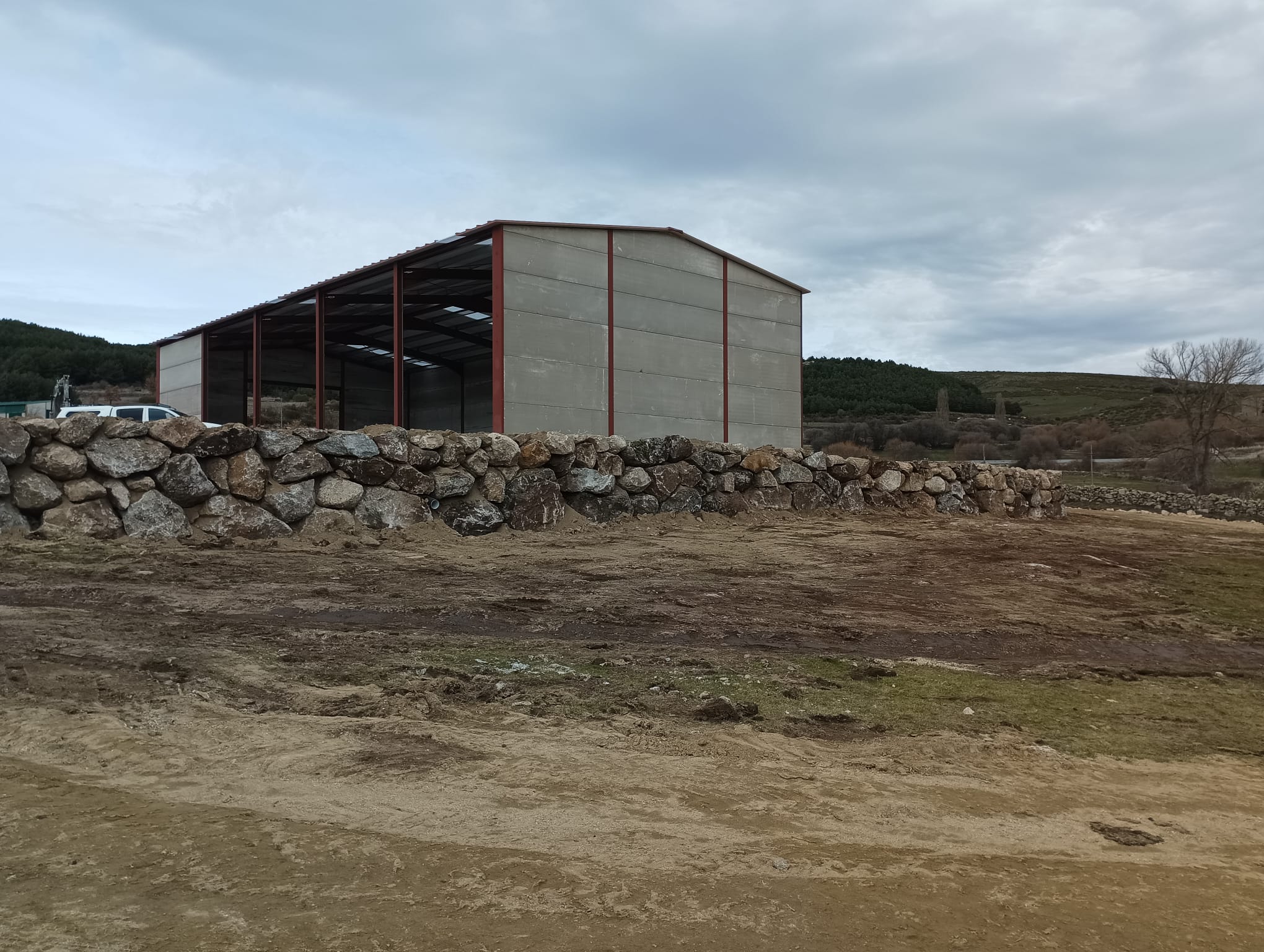 Proyecto Nave almacén materias primas forrajeras Ávila