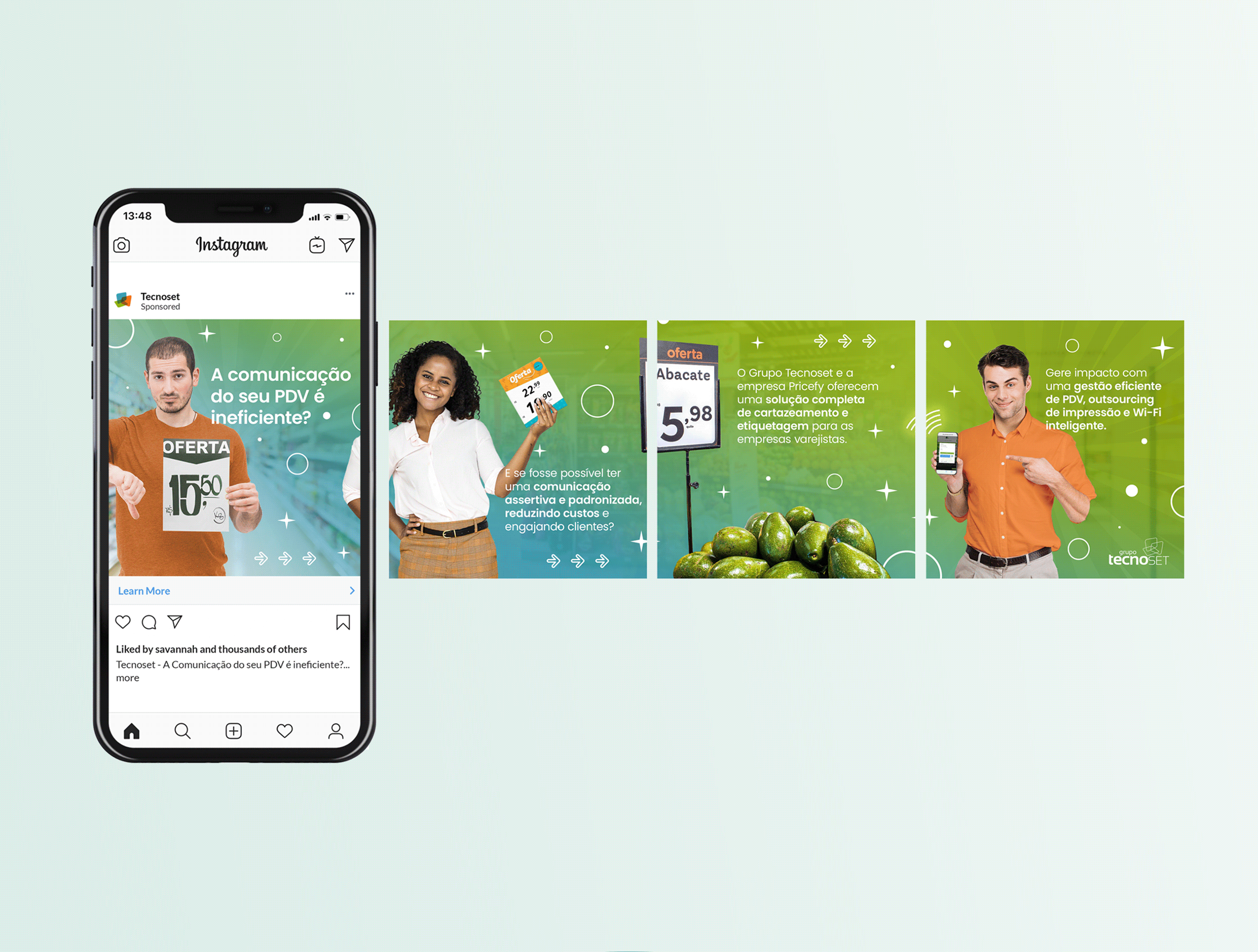 a person holding a phone and a phone with a picture of a man in a