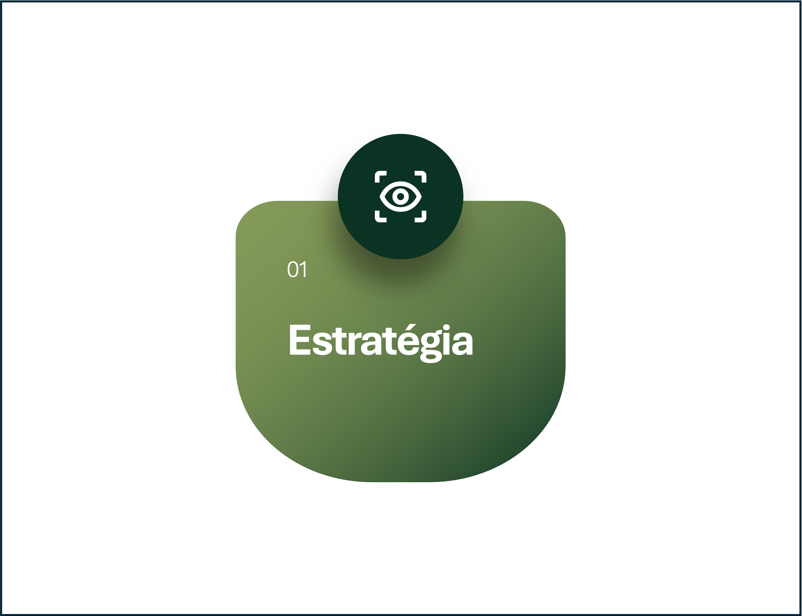 GÊNESIS CONSULTORIA ESTRATÉGICA - LOGO COM 3 PILARES (ESTRATÉGIA, MARKETING E PERFORMANCE)