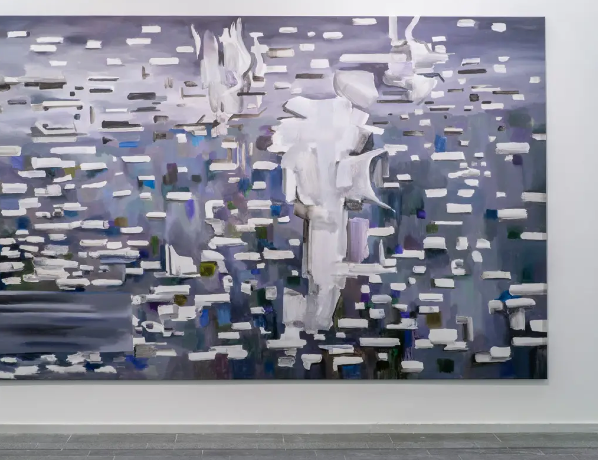 I’m a Bullet, 2024 acrylic on canvas ©Lesia Khomenko