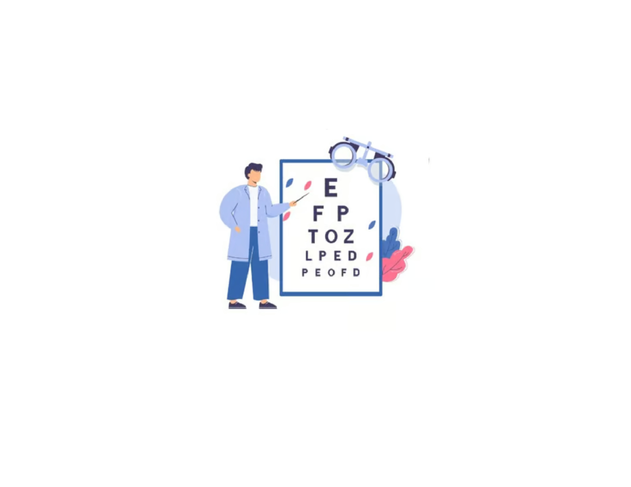 image expliquant le rôle de l'orthoptiste pour l'examen de vue envoyé à l'ophtalmologiste