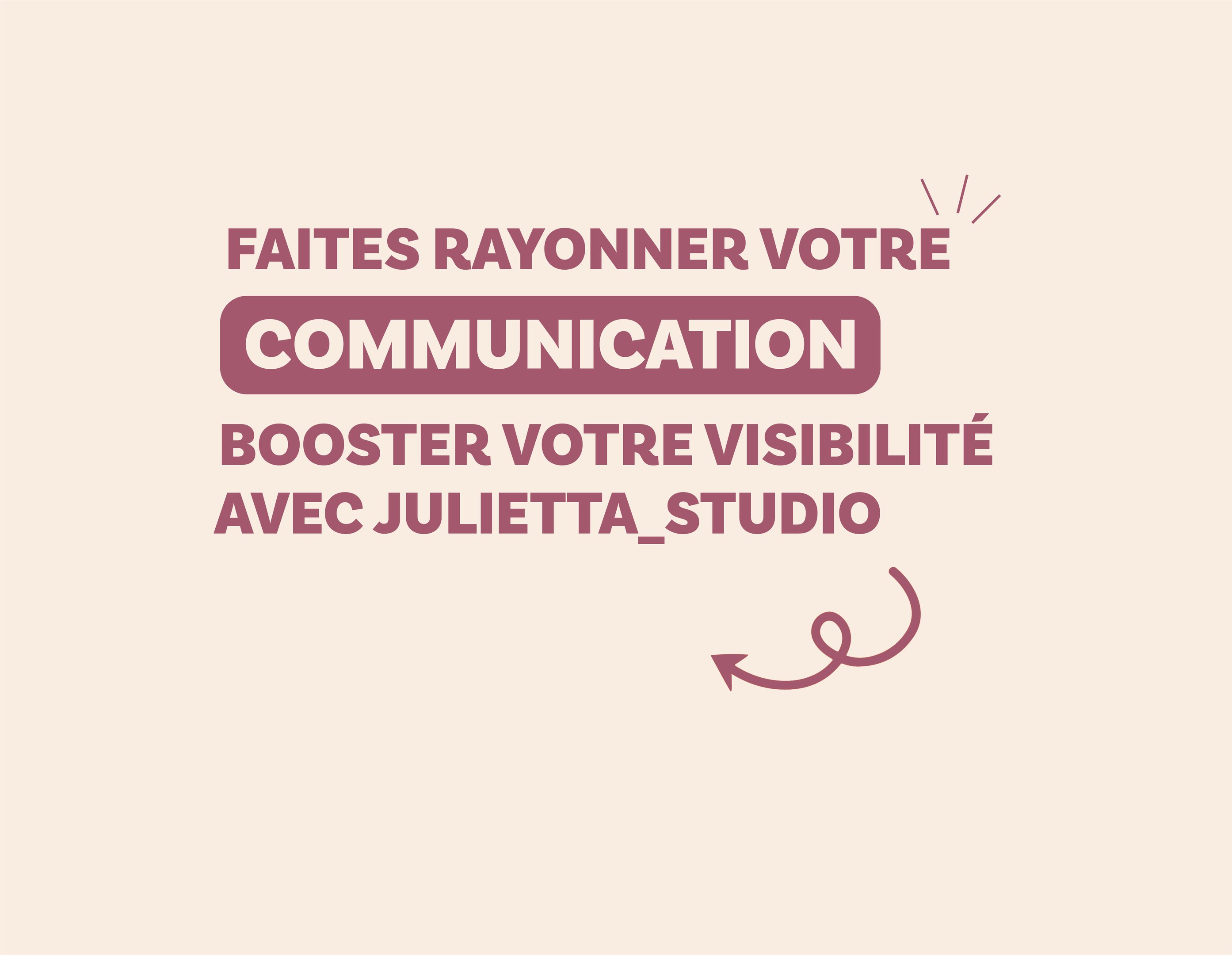 image de présentation rayonner votre communication, boostez votre visibilité