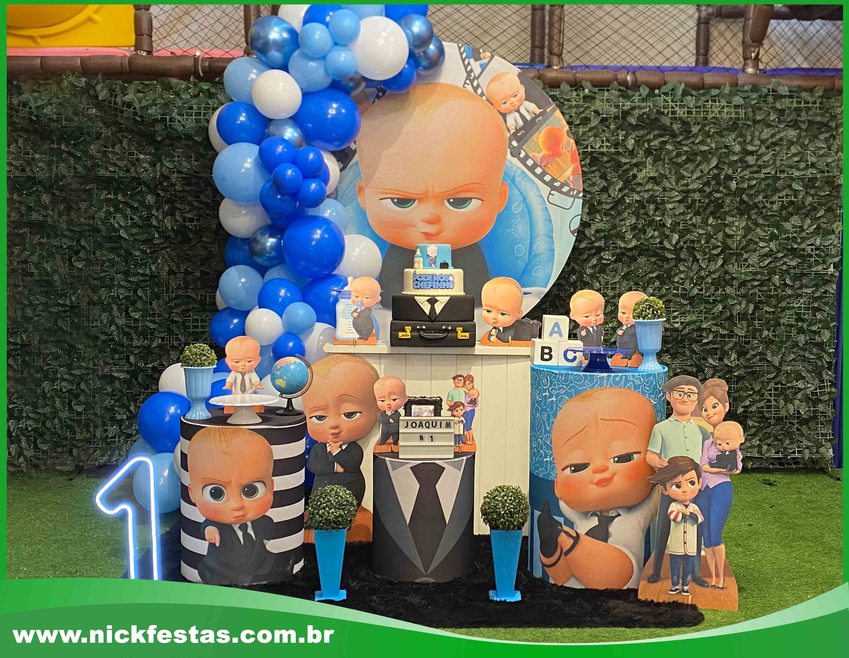 Aluguel de decoração infantil Poderoso Chefinho na Freguesia do Ó com mesa decorada temática