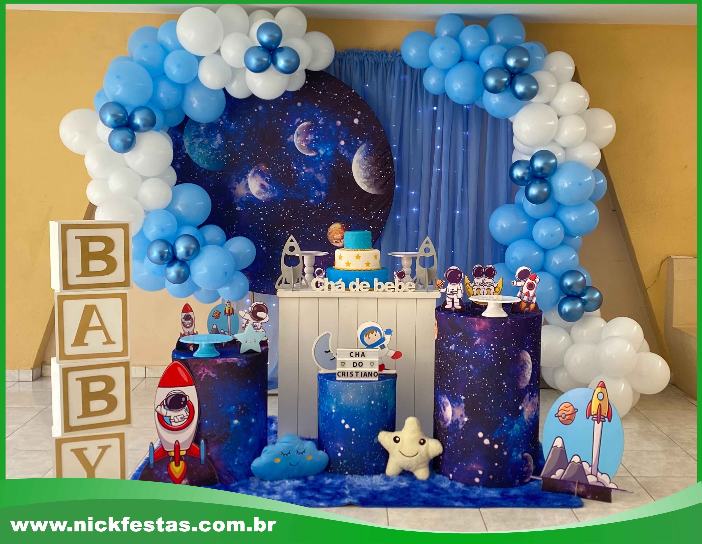 Decoração infantil temática para festa infantil na Barra Funda com montagem profissional