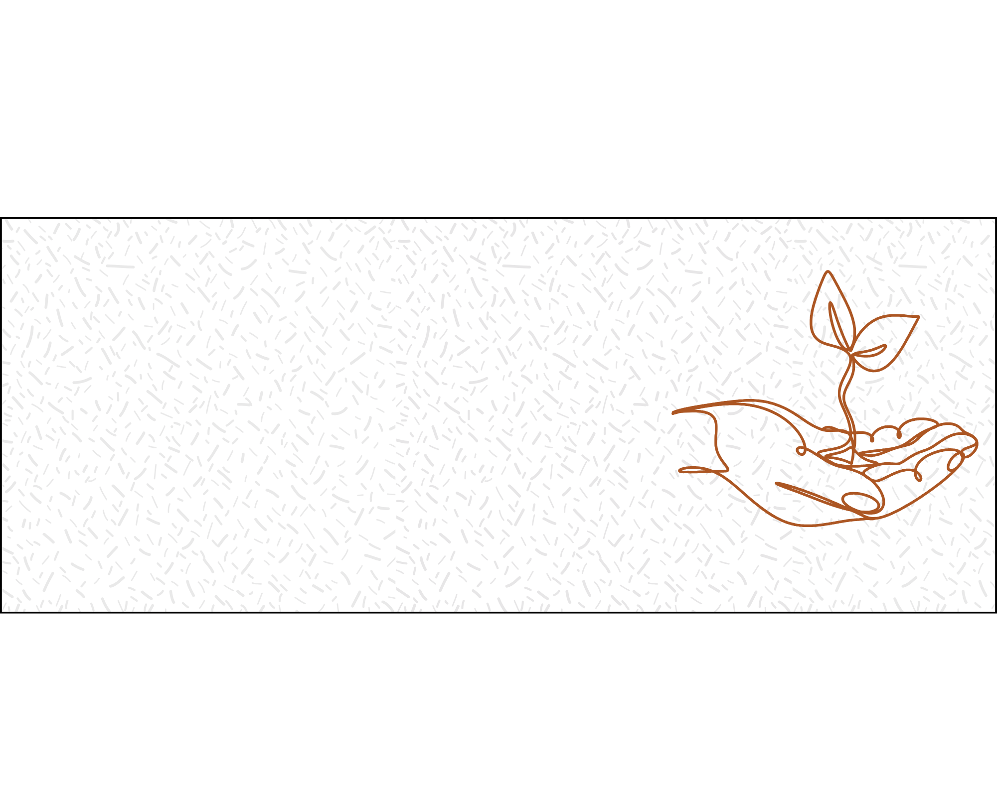 mains tenant une plante, signe d’espoir