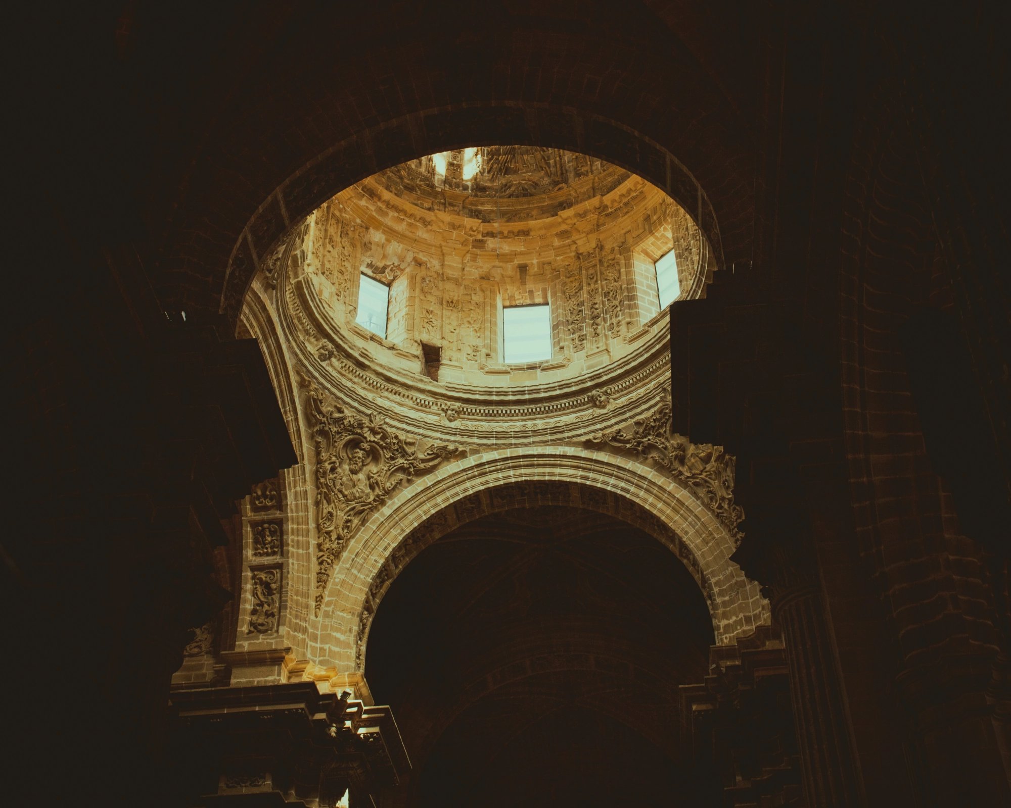Interior mágico de la Catedral de Jerez