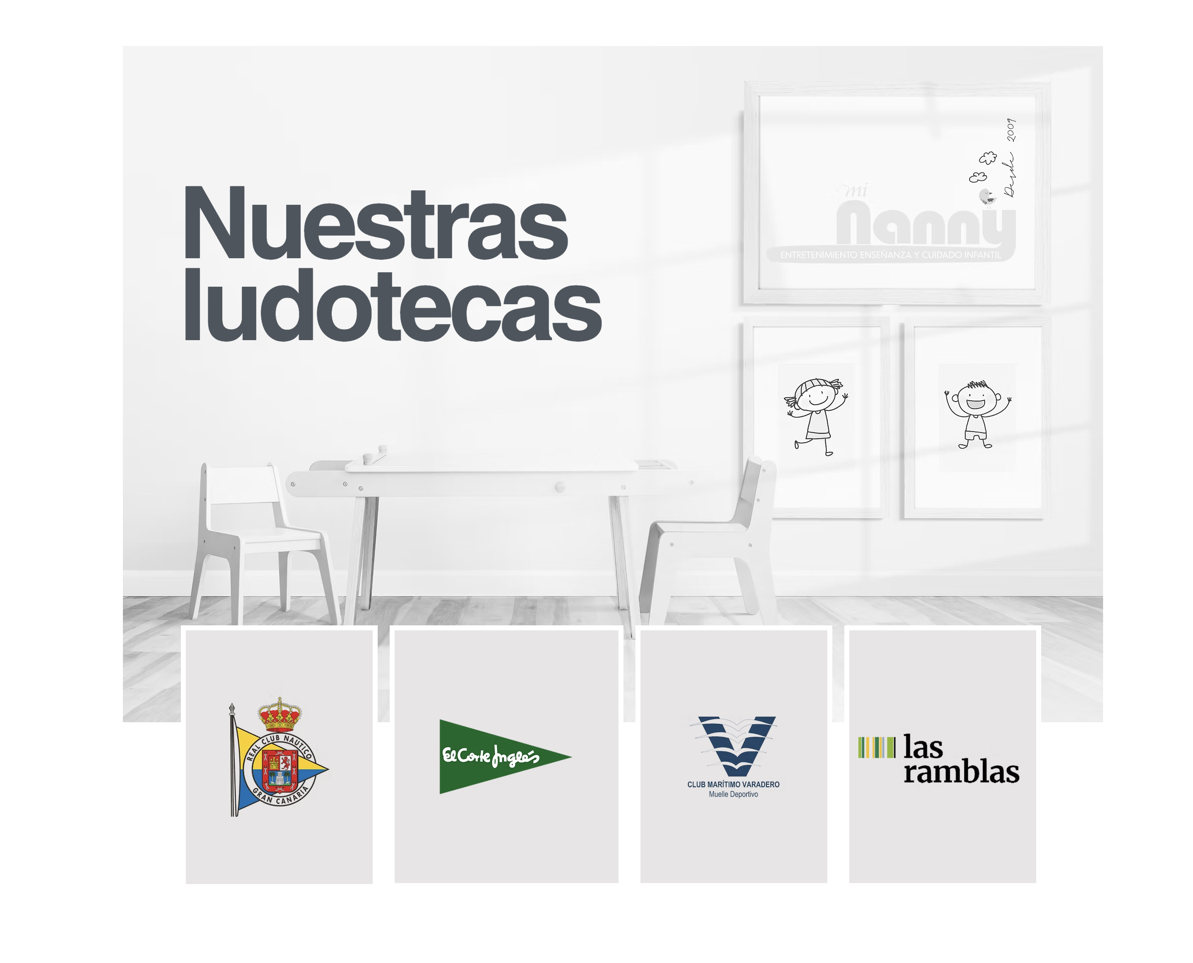 Ludotecas Mi Nanny en diferentes centros