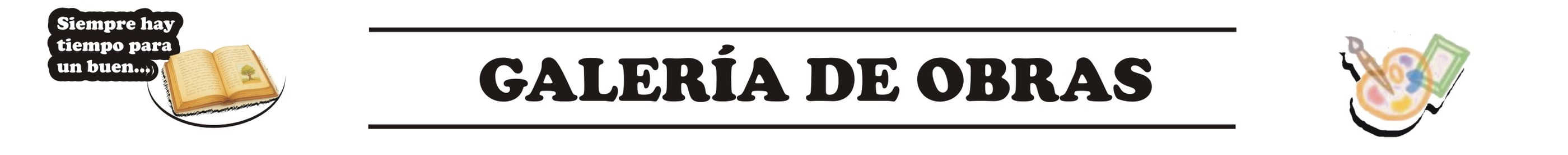 Separador de Hojas, "Galería de Obras".