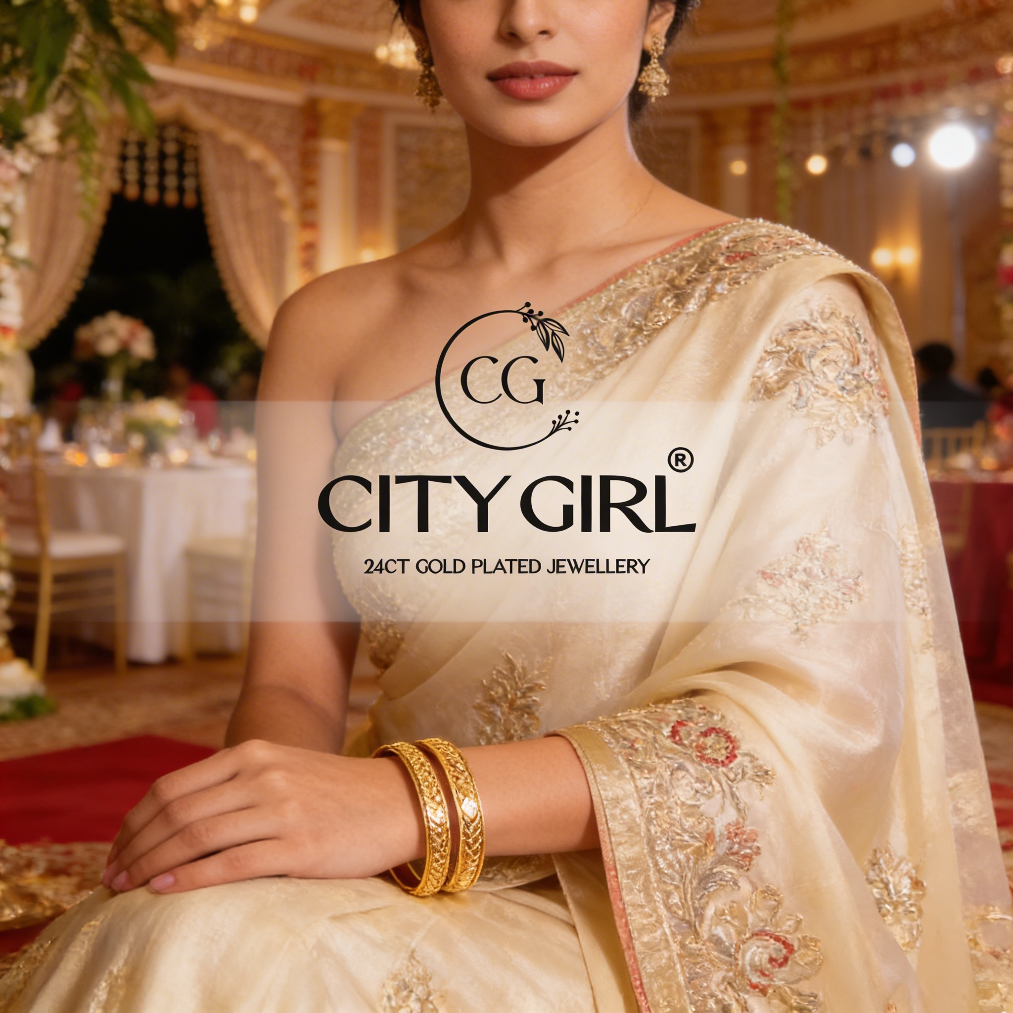 citygoldjewellerybangles.com - Citygirl Gold Plated Bangles Daily Wear Anti Tarnish