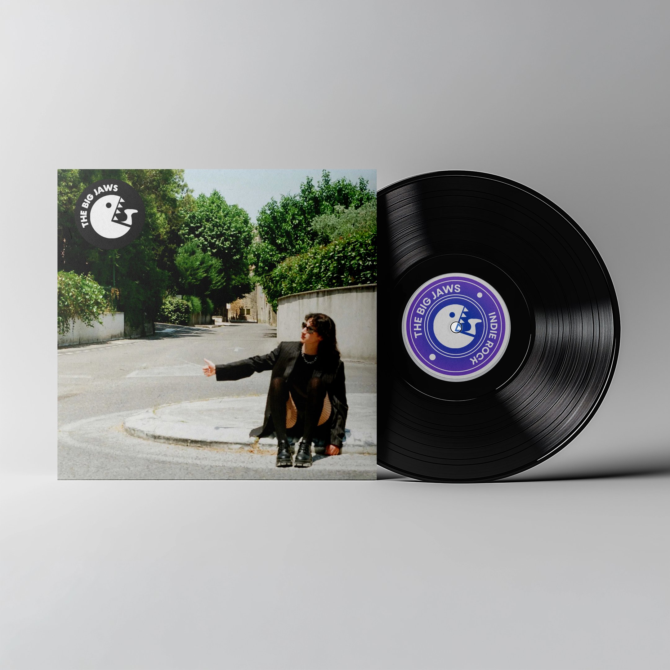 Pochette album vinyle groupe Rock