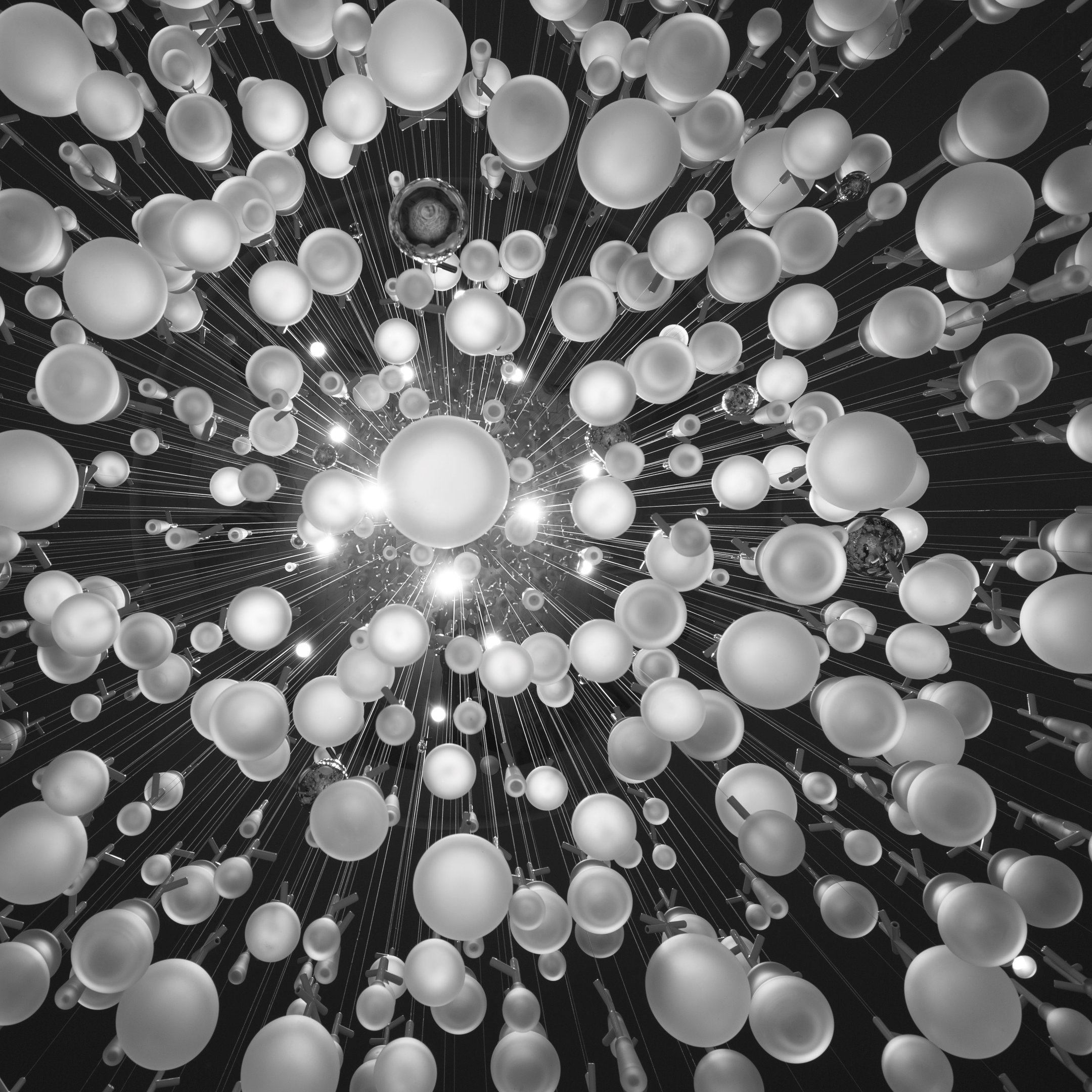 Chandelier in the lobby of the Renaissance Phoenix Downtown Hotel