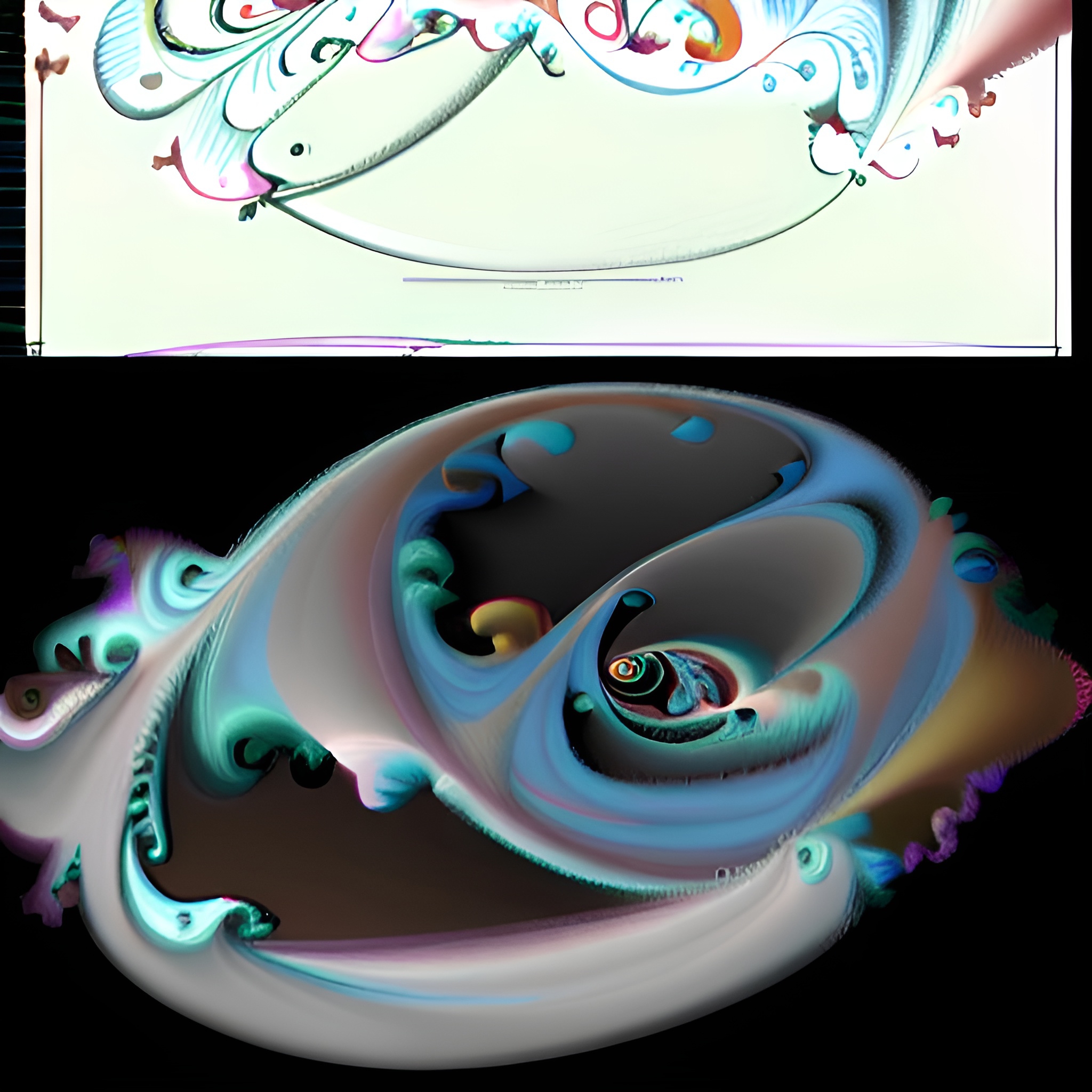 a computer generated image of a computer generated image of a computer generated image of a