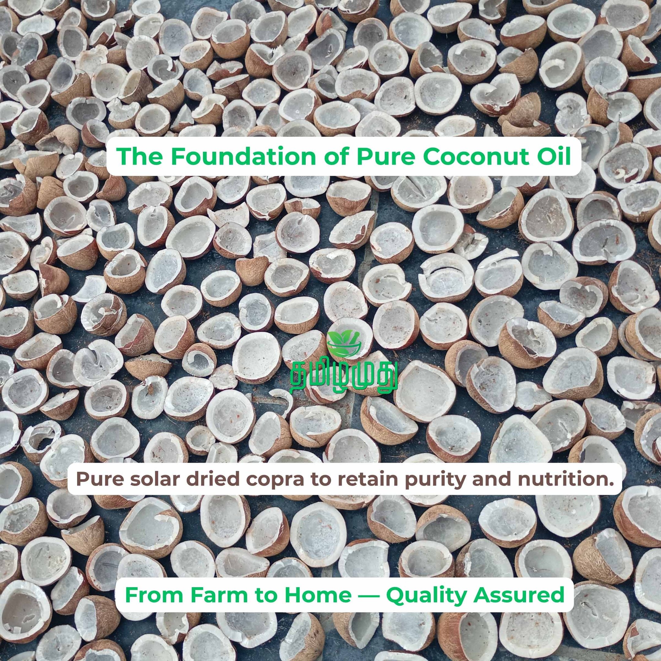 Tamilamuthu pure copra from pollachi