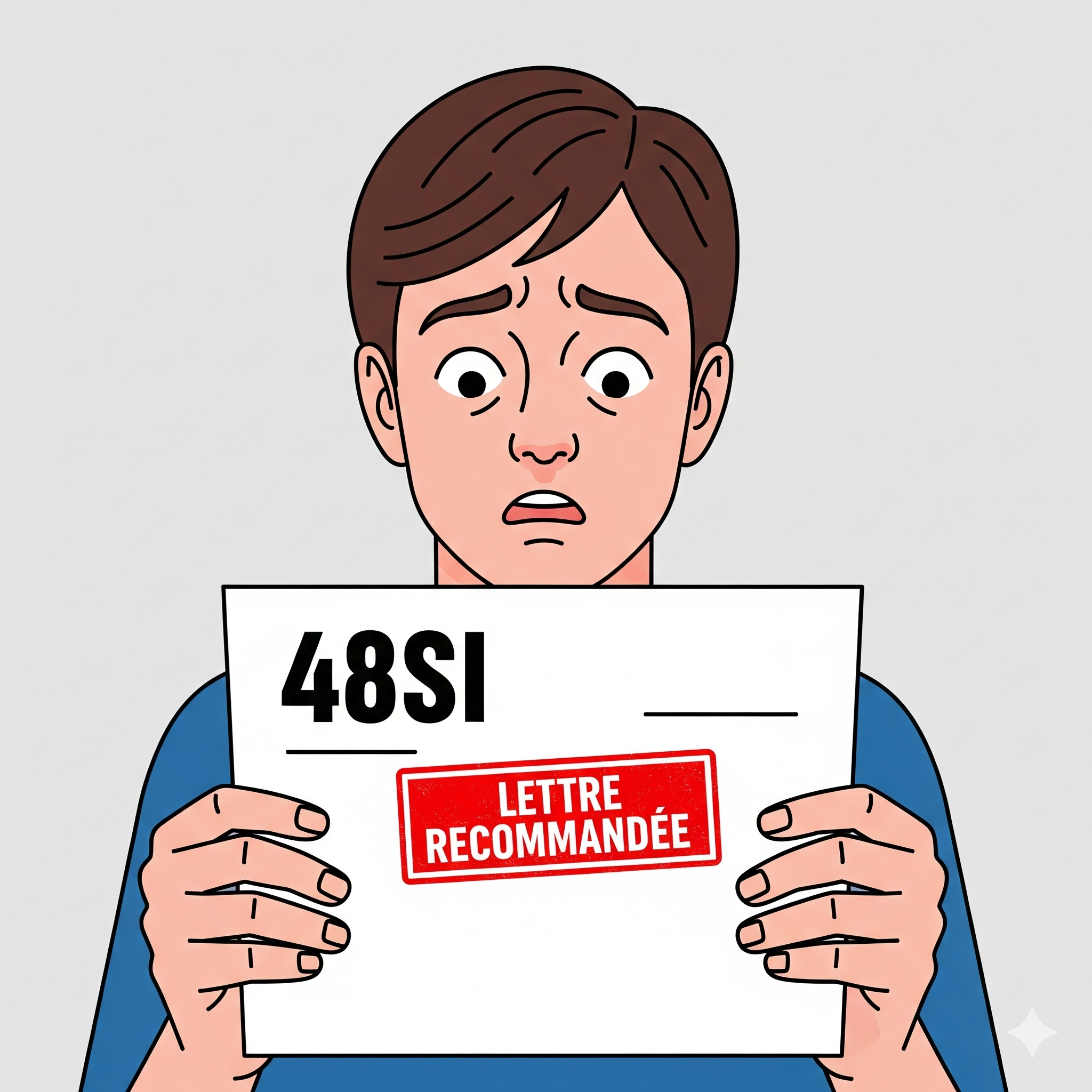 Lettre 48Si permis de conduire