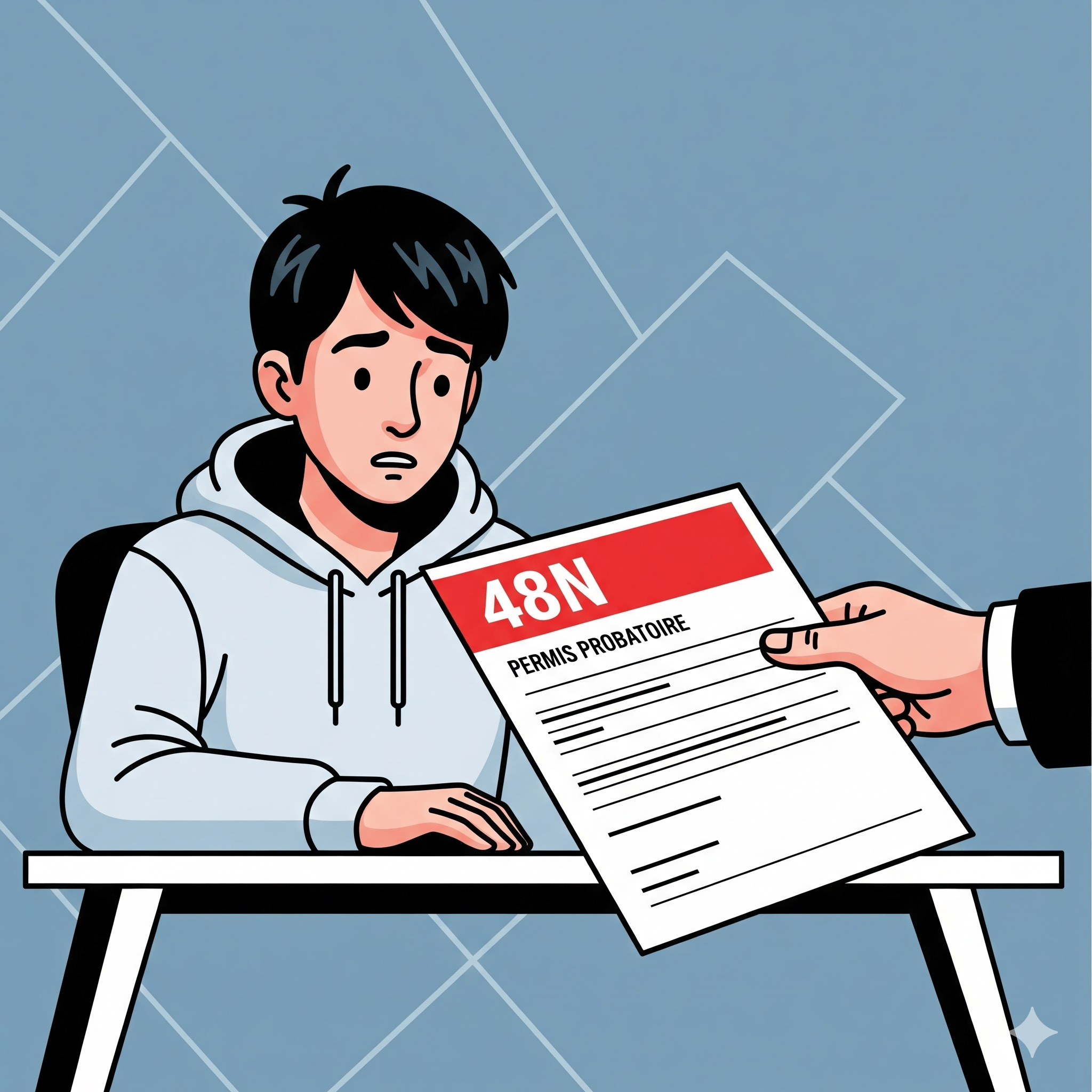 Lettre 48N permis de conduire