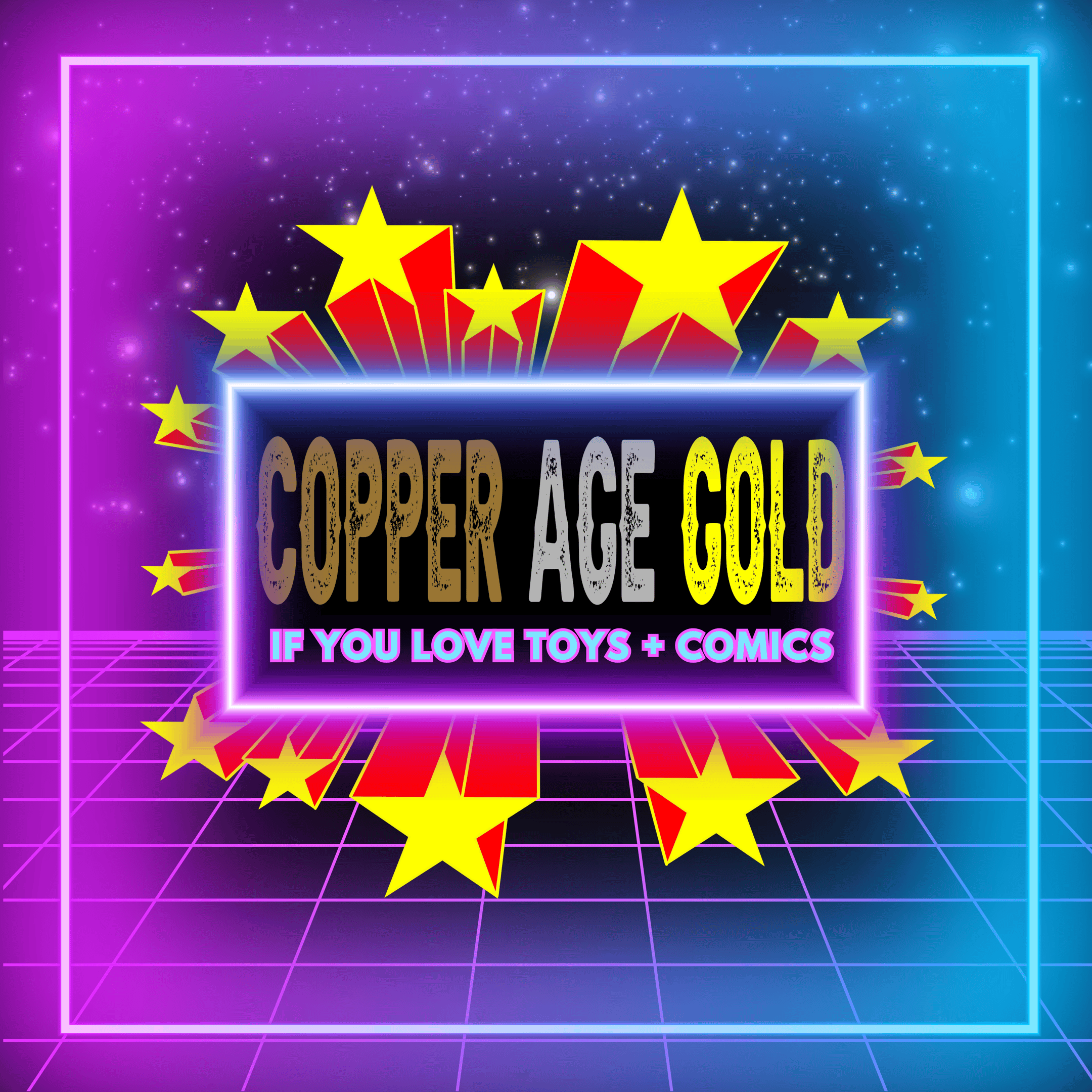 Copper Age Gold logo If you love toys + comics