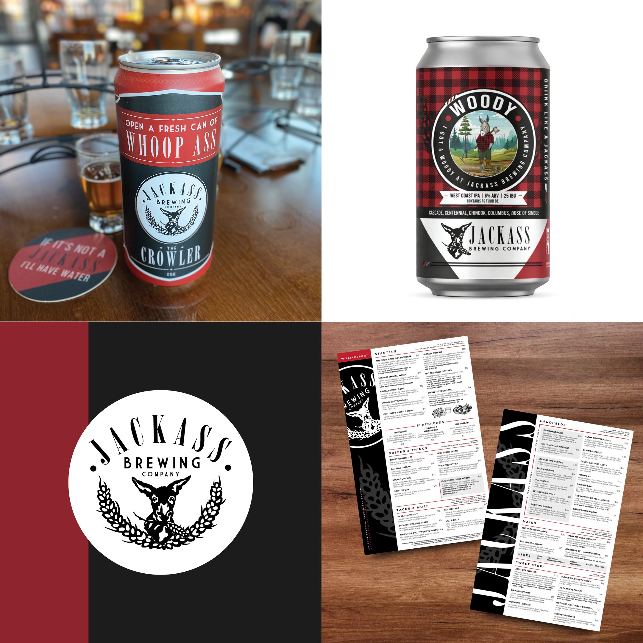 Jackass Brewing Company Portfolio