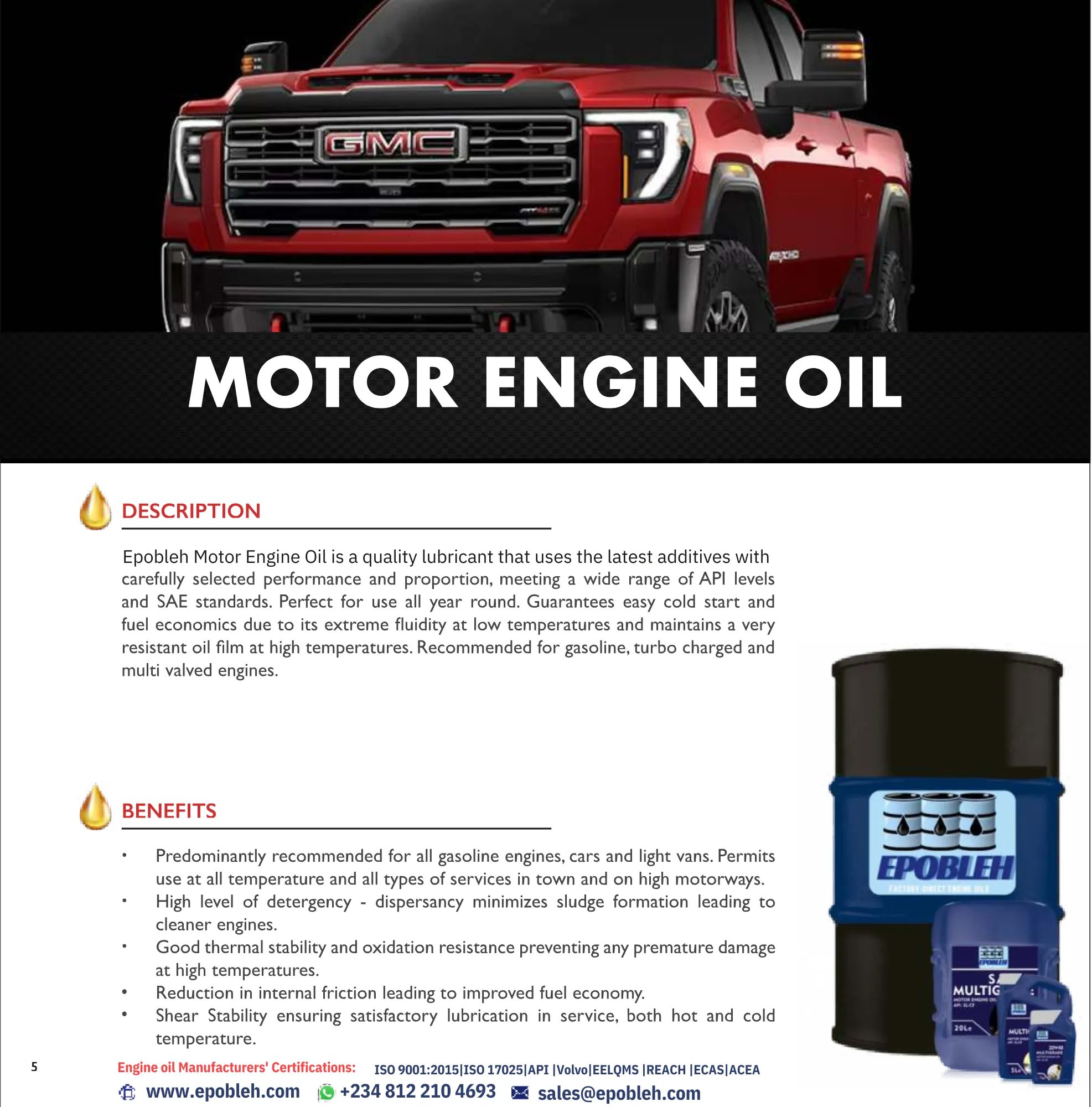 Best automotive engine oil manufacturer in UAE