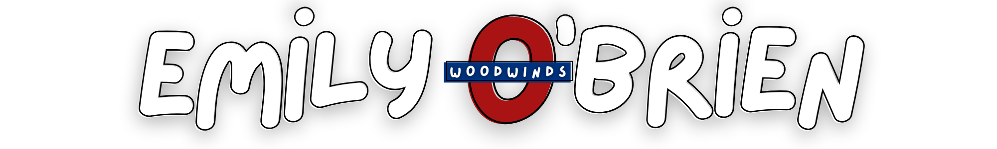 Emily O'Brien Woodwinds Logo