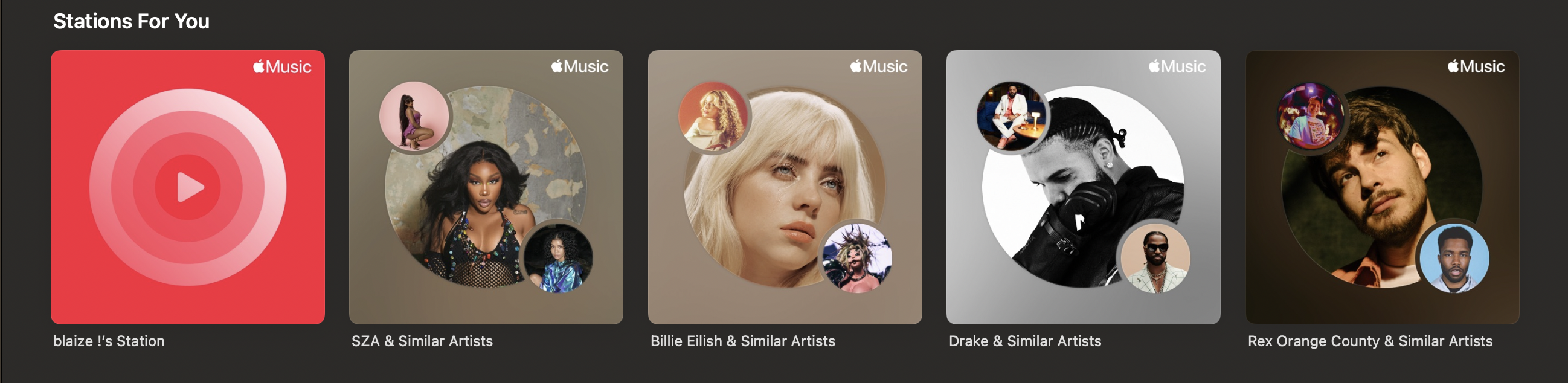 Apple Music artist stations