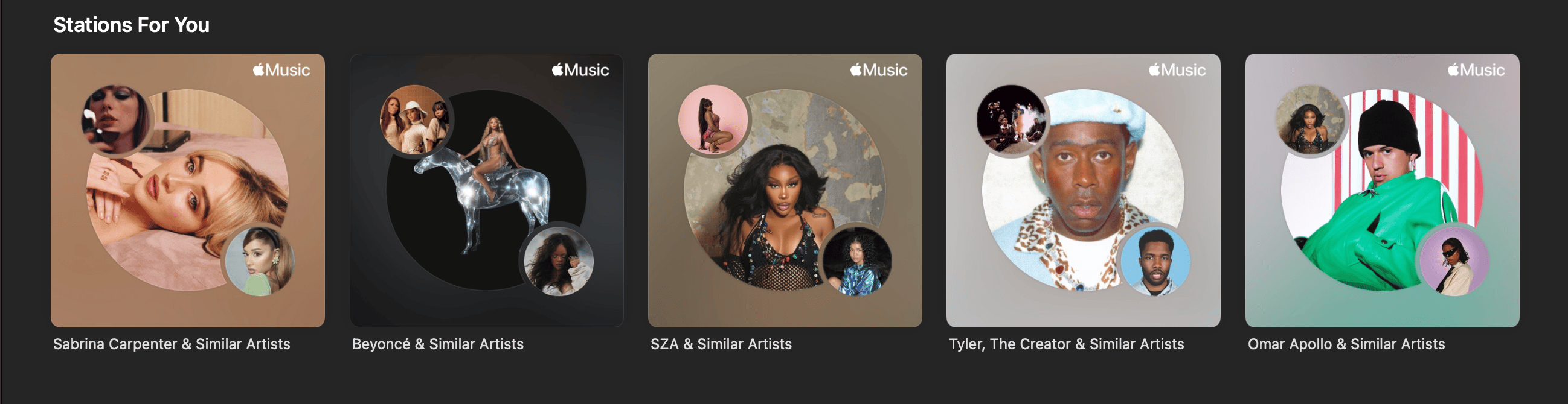 Apple Music artist stations