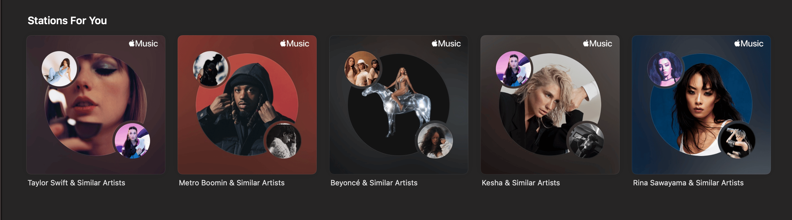Apple Music artist stations