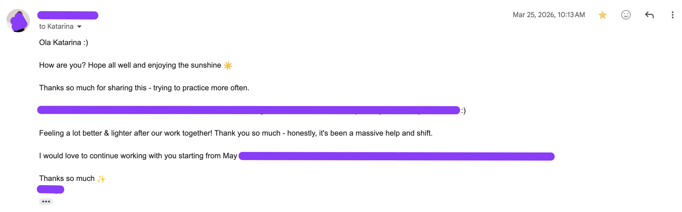 feedback energy therapy