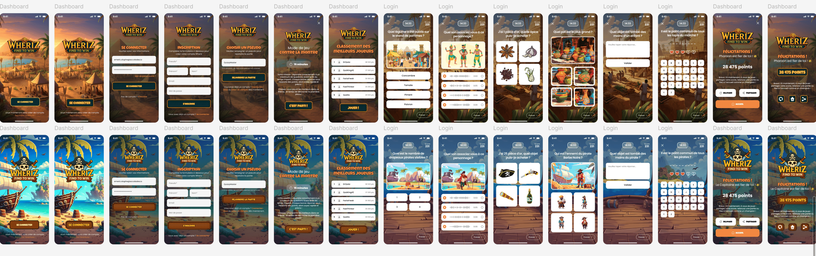 wheriz quizz interactif géant animation événementiel