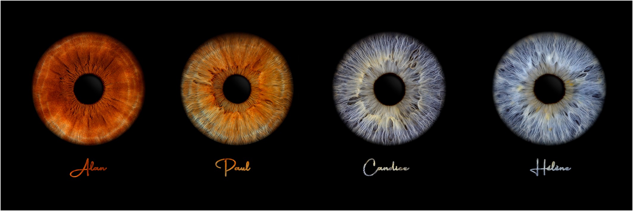 Famille Yeux Tableau