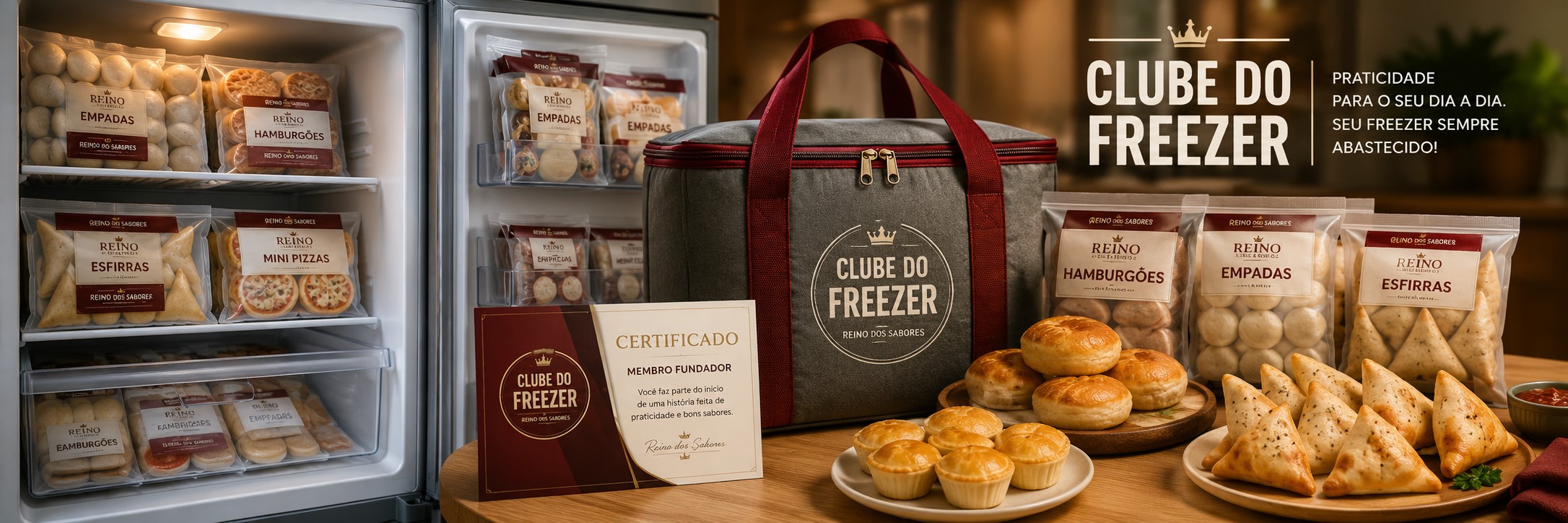 Clube do Freezer | Praticidade para o seu dia a dia