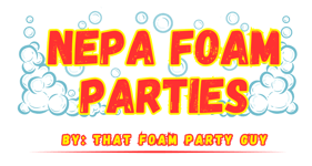 Pennsylvania Foam party logo for rentals and glow foam