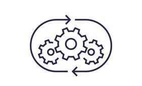 a brain map of gears and gears in a circle
