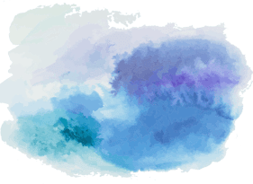 a blue and white watercolored background with a blue and white background