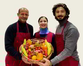 un savoir faire familiale au service des entreprises pour leur livrer des paniers de fruits frais