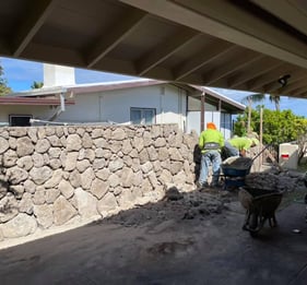 retaining wall construction in honolulu, hawaii