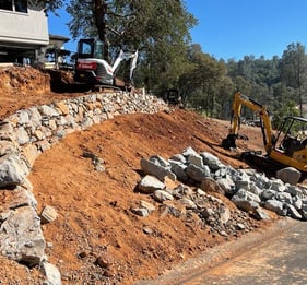 retaining wall in el paso, texas