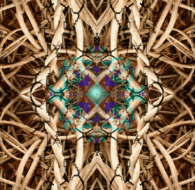 a picture of a pattern of a pattern of sticks and sticks