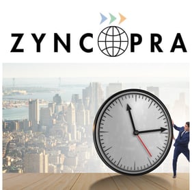 Comunicación efectiva y gestión del tiempo con Zyncopra para negocios internacionales.