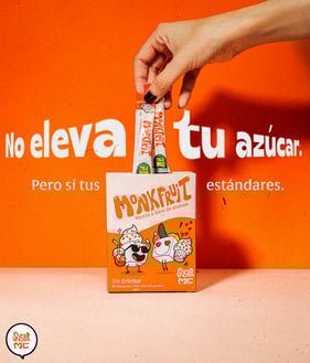 Endulzante natural de monkfruit con alulosa, sin azúcar ni eritritol, ideal para una vida saludable